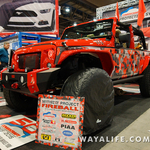 2015 SEMA Covercraft Red Jeep JK Wrangler Unlimited