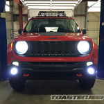 Jeep Renegade DLR & Fog Light LED Conversion