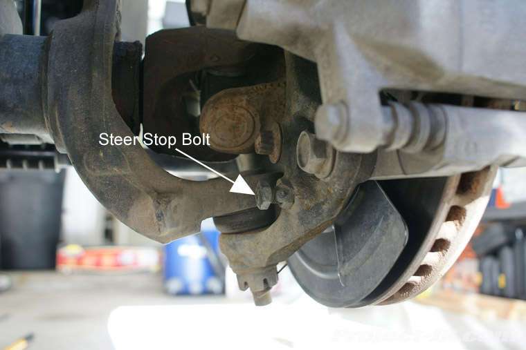 TECH TIP : Jeep JK Wrangler Steer Stop Adjustment | WAYALIFE Jeep Forum
