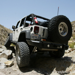 LoD Signature Series Jeep JK Wrangler Shorty Rear Bumper Tire Carrier