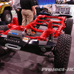 TERAFLEX Red Jeep JK Wrangler Frame
