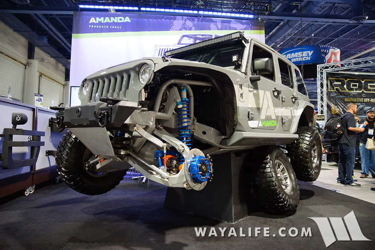 2015 SEMA Amanda IFS/IRS Jeep JK Wrangler Unlimited | WAYALIFE Jeep Forum