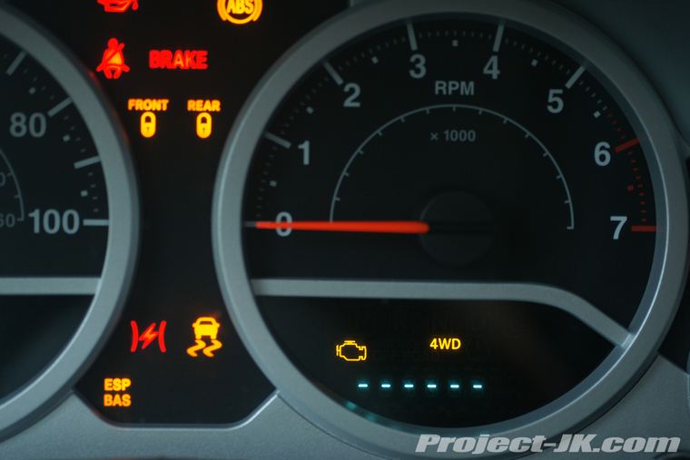 Actualizar 47+ imagen 2007 jeep wrangler engine light