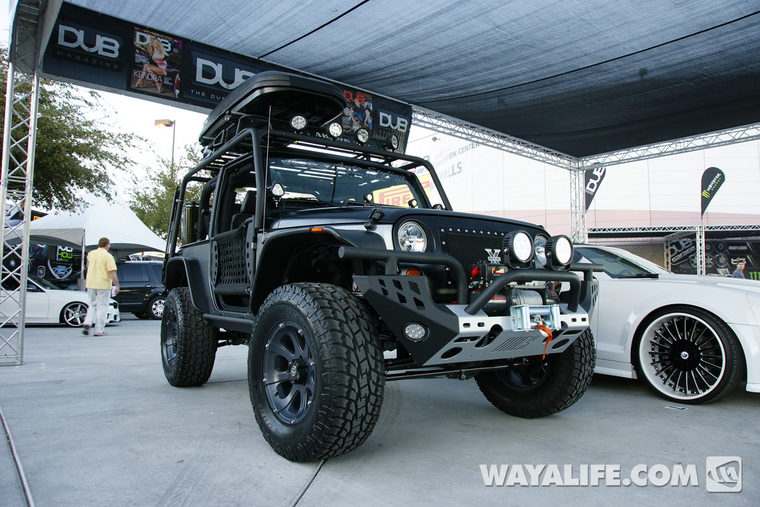 2012 SEMA KAO Custom Black/Silver 2-Door Jeep JK Wrangler | WAYALIFE Jeep  Forum