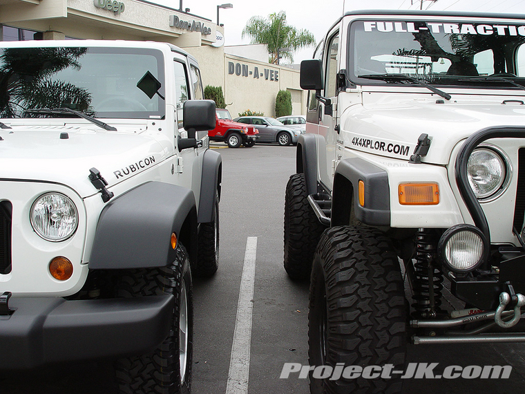 2007 JK Rubicon vs. My 2000 TJ Wrangler  - The top  destination for Jeep JK and JL Wrangler news, rumors, and discussion