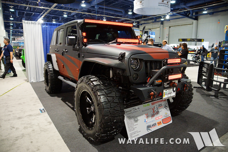 2015 SEMA 4x4 Works Jeep JK Wrangler Unlimited | WAYALIFE Jeep Forum