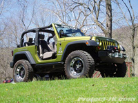 Jeep JK Wrangler PUREJEEP Crawler Stubby Front Bumper